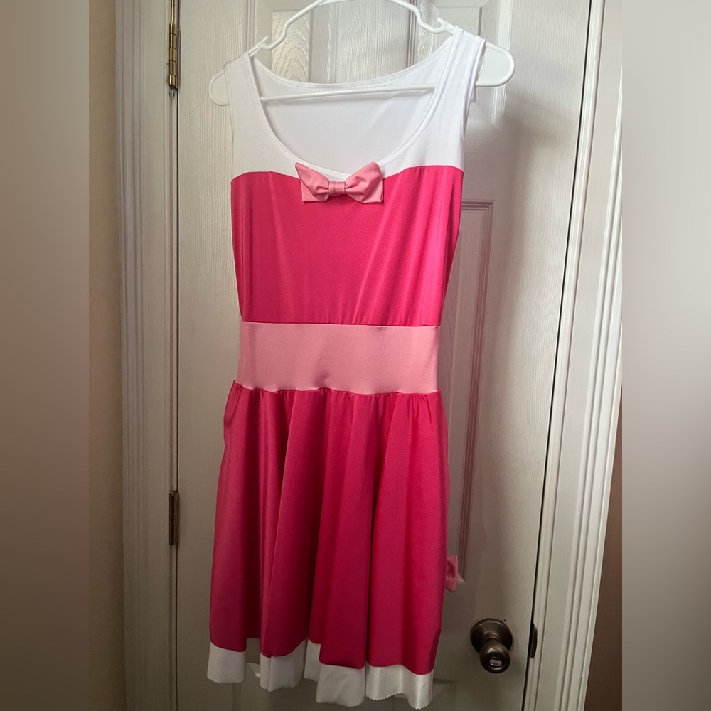 Inspired Cinderella “Ruined” Pink Ball Gown Running Dress Costume Size 4 XS/S